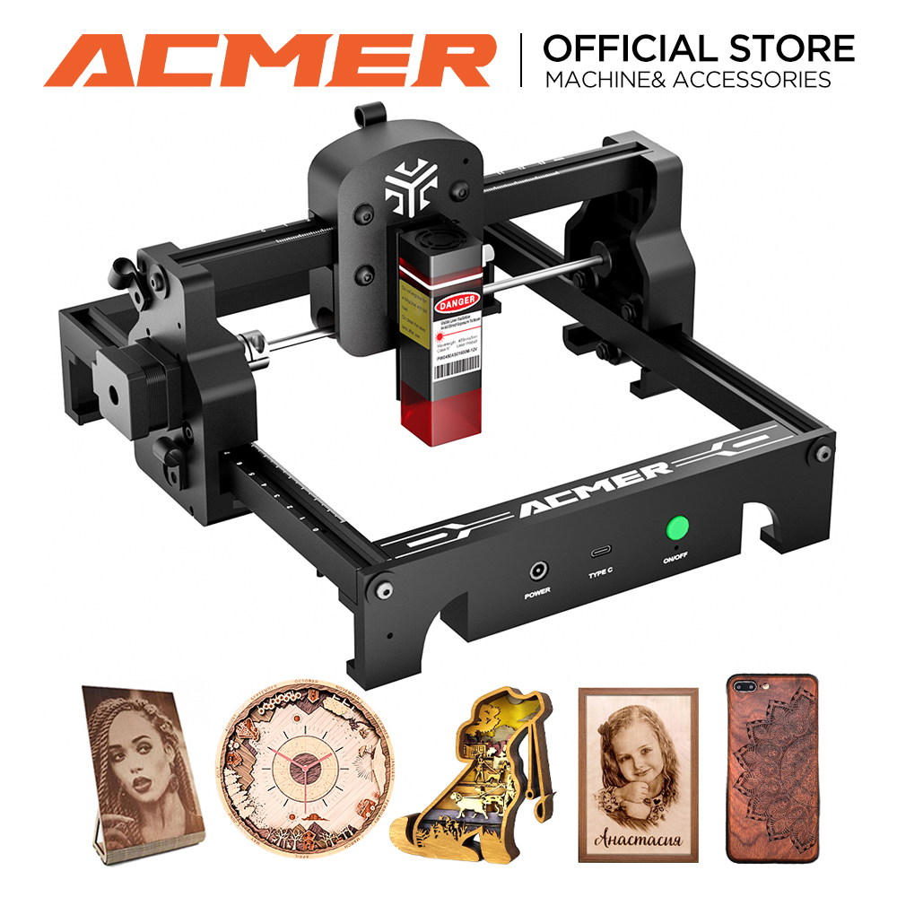 Industrial Acrylic Laser Cutter - آلة نقش بالليزر ACMER S1 بقوة