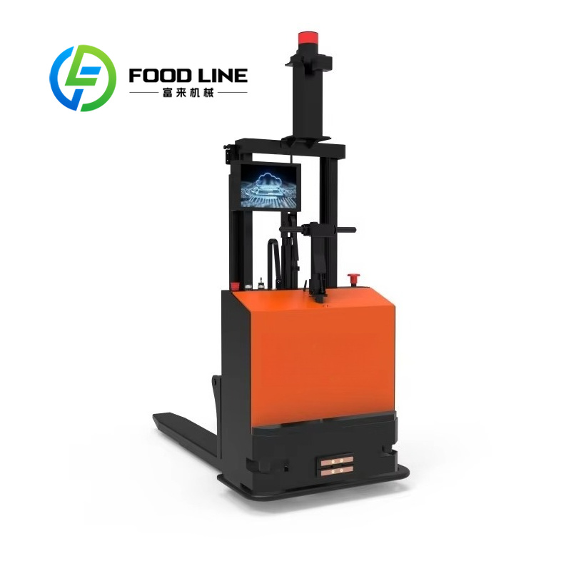 Industrial Laser Guide - روبوت الرافعة الشوكية، تحديد المواقع بالليزر