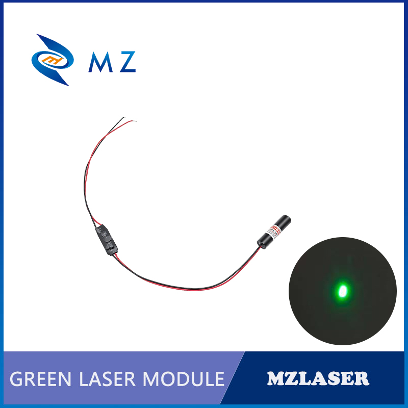 Industrial Laser Diode - وحدة ليزر نقطية خضراء اقتصادية ومدمجة