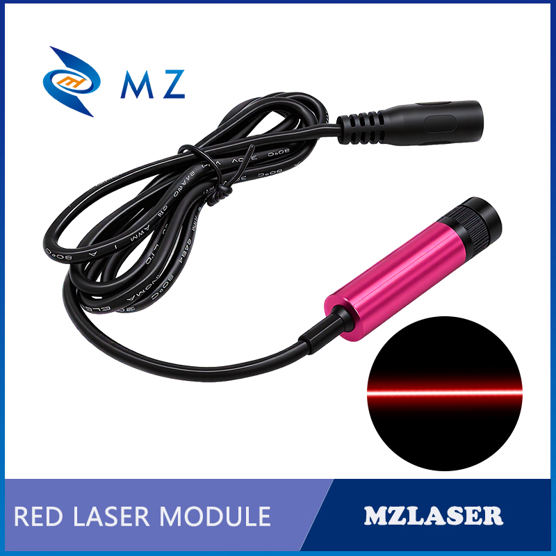 Industrial Laser Line Generator - وحدة ليزر خطية حمراء مدمجة قابلة