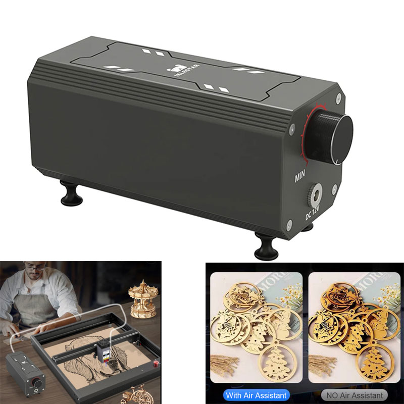 Industrial Acrylic Laser Cutter - مضخة هواء مساعدة للليزر بقدرة 10-30