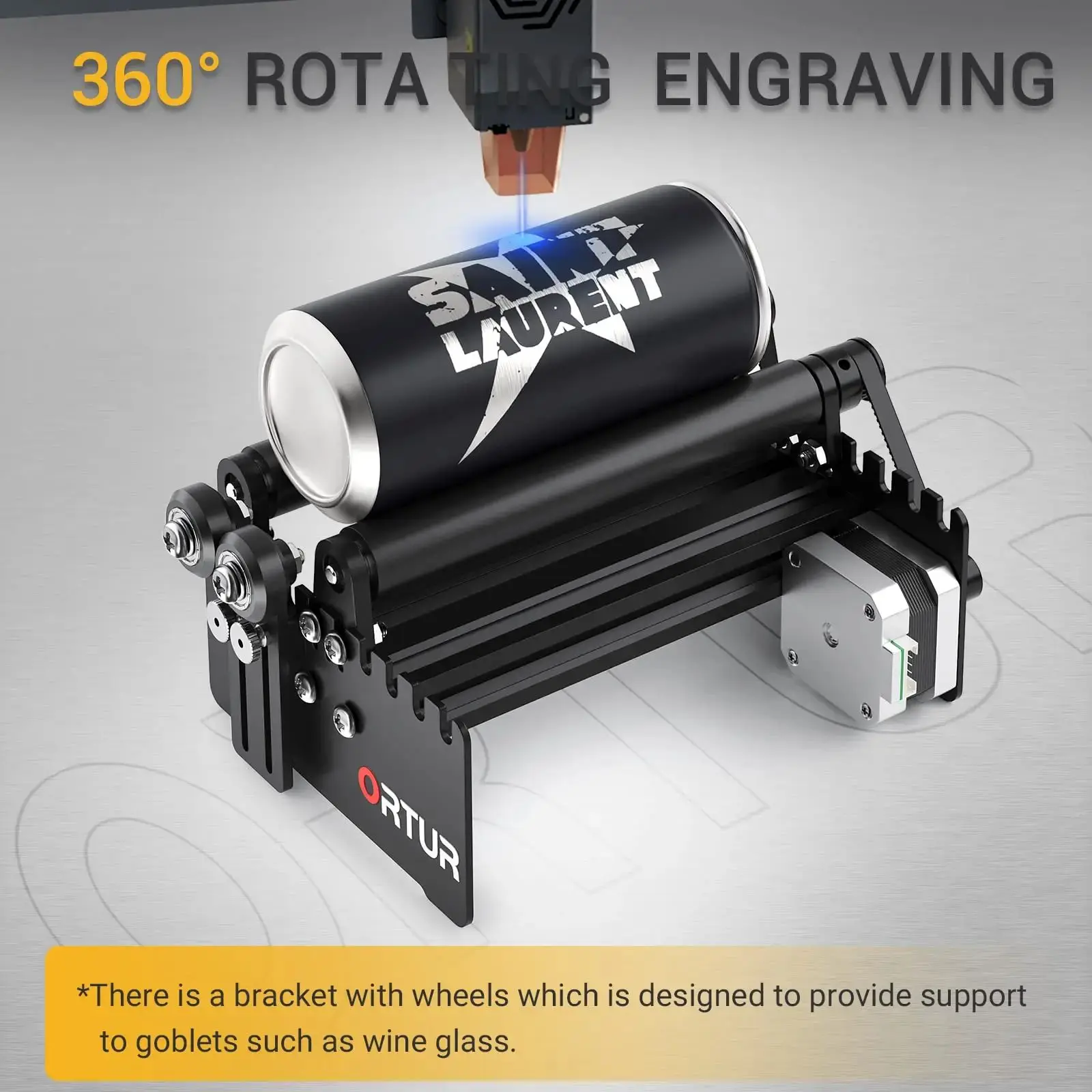 Rotary Axis Laser Engraver - أجزاء أدوات الأسطوانة الدوارة بالليزر من