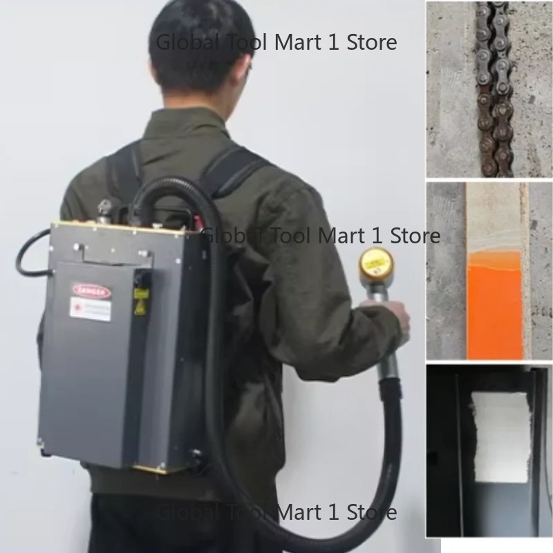 Portable Laser Rust Removal - آلة تنظيف بالليزر النبضي محمولة بقوة