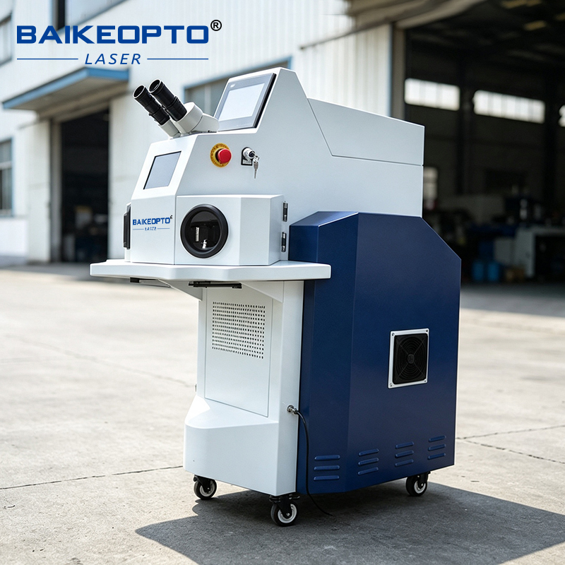 Industrial Grade Laser Welder - آلة لحام المجوهرات BK-YJW200D ذات الخزان