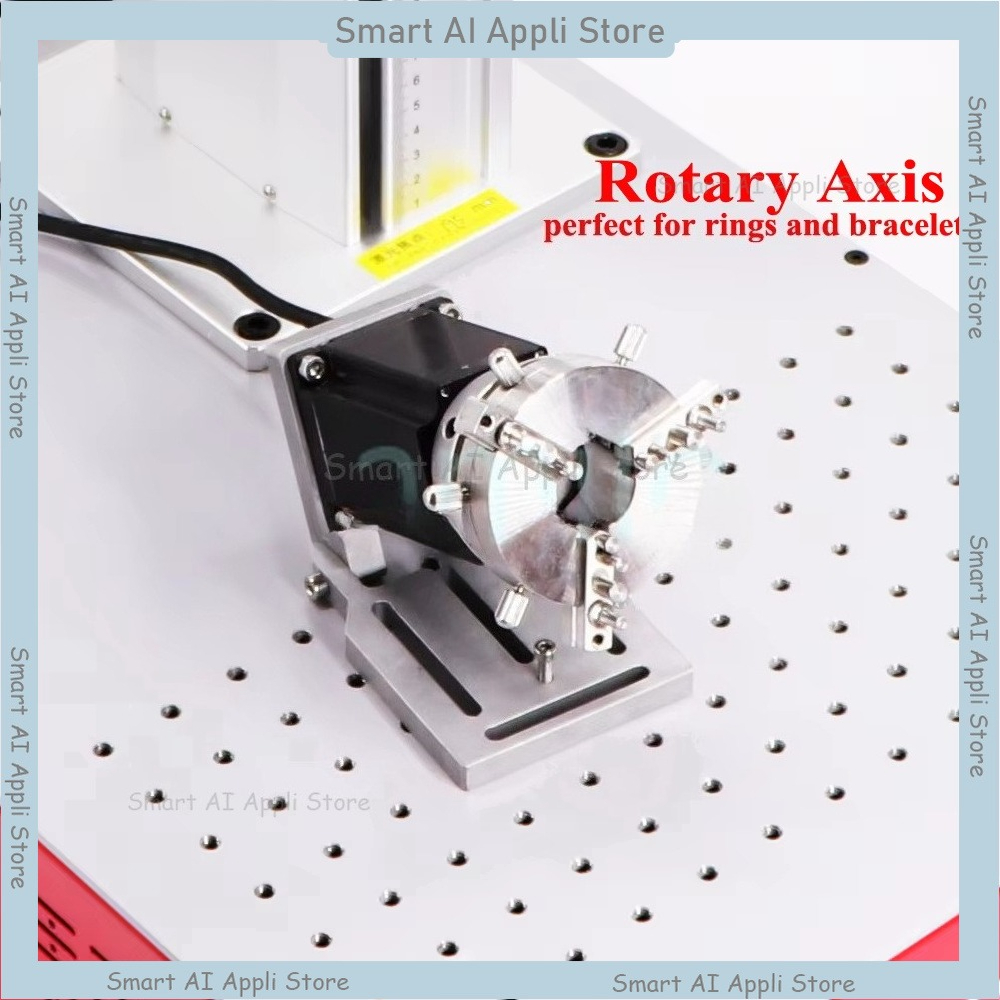 Rotary Axis Laser Engraver - آلة نقش بالليزر D69 مع ملحق
