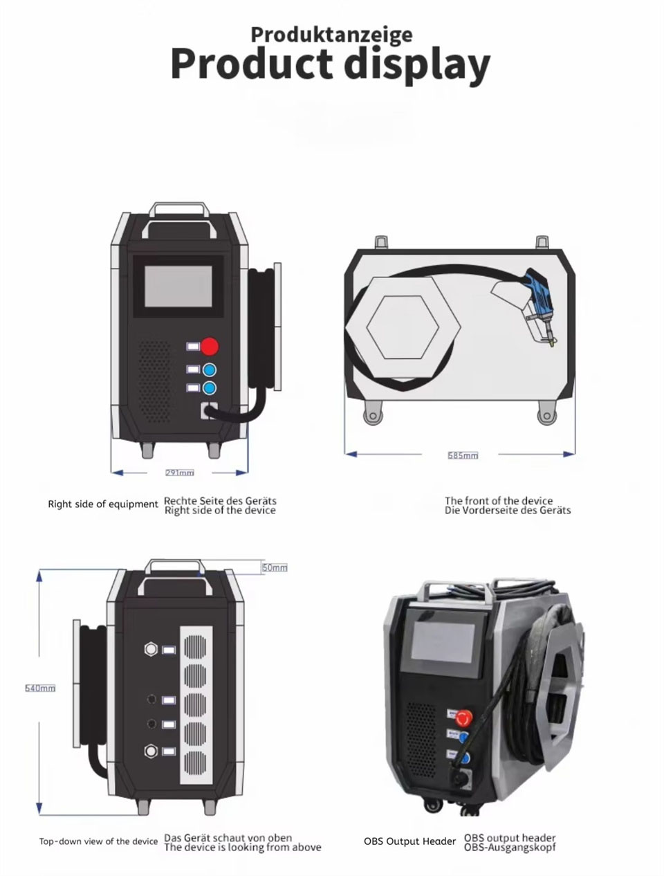 ماكينة لحام ليزر محمولة بقوة 2 - مراجعة Industrial Grade Laser Welder وسعره