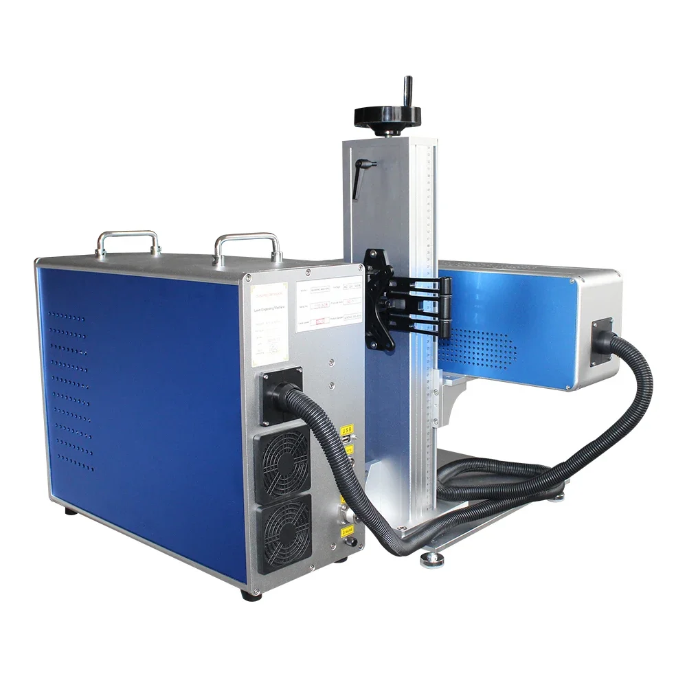 BJJCZ DAVI 40 واط Co2 آلة التع - مراجعة Rotary Axis Laser Engraver وسعره