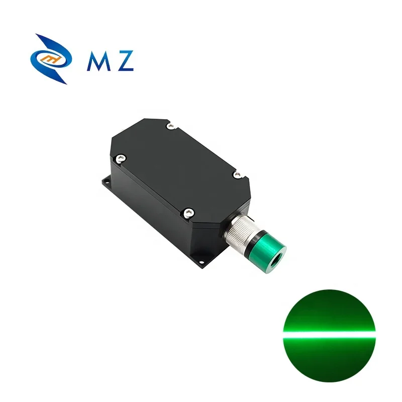 وحدة ليزر خطي أخضر عالية السطو - مراجعة Industrial Laser Diode وسعره
