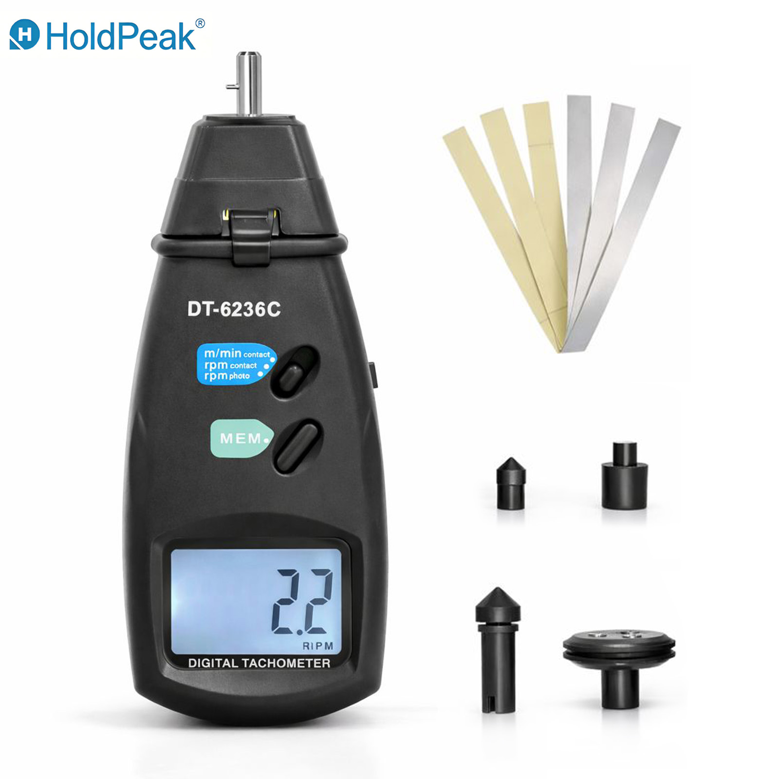 جهاز قياس سرعة الدوران بالليزر - مراجعة Industrial Laser Tachometer وسعره