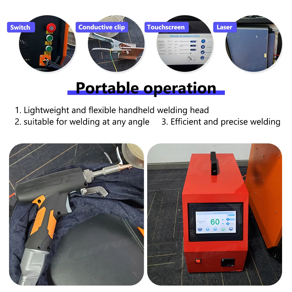 موصل ليزر معدني 900 واط 1200 و - مراجعة Industrial Grade Laser Welder وسعره