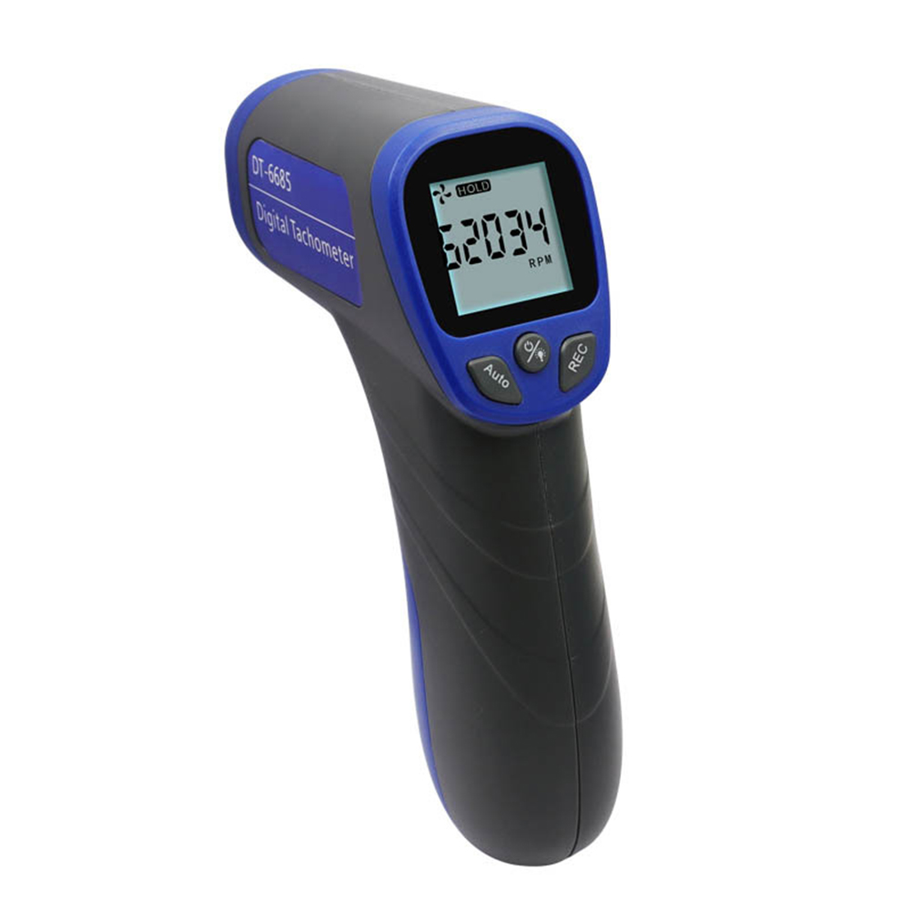 عدم الاتصال الأشعة تحت الحمراء - مراجعة Industrial Laser Tachometer وسعره