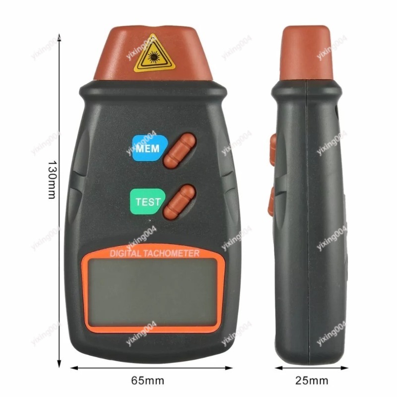 جهاز قياس السرعة بالليزر الرقم - مراجعة Industrial Laser Tachometer وسعره