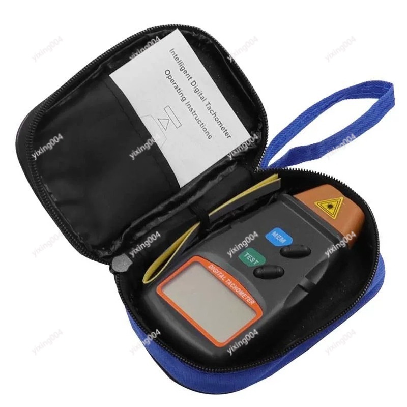 جهاز قياس السرعة بالليزر الرقم - مراجعة Industrial Laser Tachometer وسعره