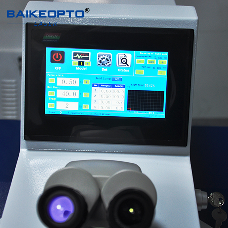 آلة لحام المجوهرات BK-YJW200D  - مراجعة Industrial Grade Laser Welder وسعره