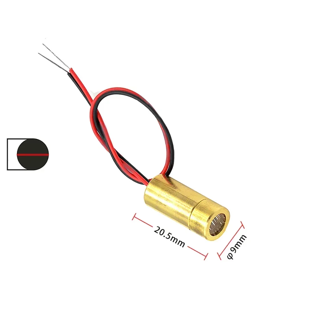 رأس ليزر أحمر صغير 650 نانومتر - مراجعة Industrial Laser Line Generator وسعره