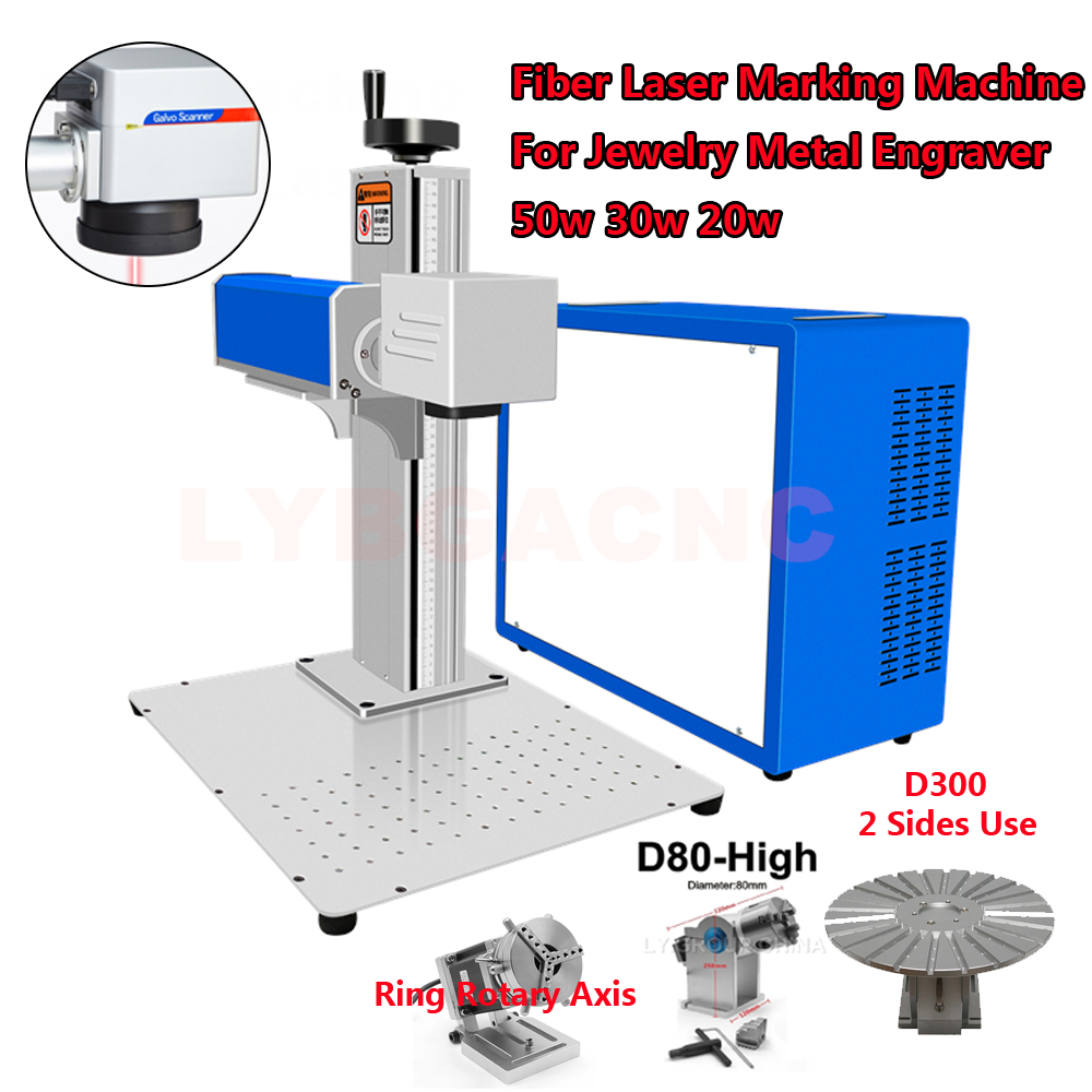 50 واط ألياف الليزر 30 واط آلة - مراجعة Rotary Axis Laser Engraver وسعره