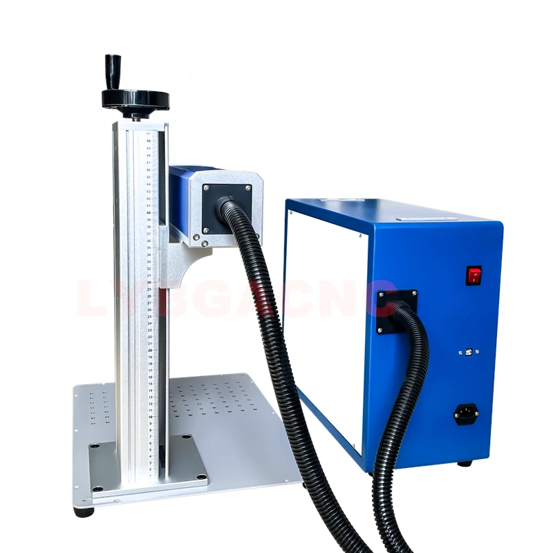 50 واط ألياف الليزر 30 واط آلة - مراجعة Rotary Axis Laser Engraver وسعره