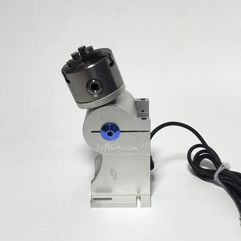 محور دوار جديد D80 بقطر 80 مم  - مراجعة Rotary Axis Laser Engraver وسعره