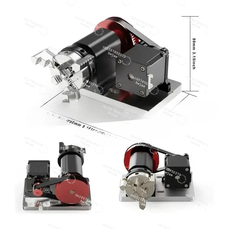 مجموعة المحور الرابع CNC لآلة  - مراجعة Rotary Axis Laser Engraver وسعره